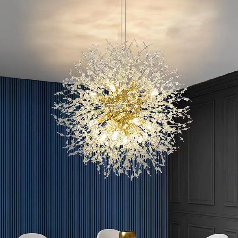Kristy Pendant Light Hanging Lamp Gold Dining/Living Room Modern Design LED