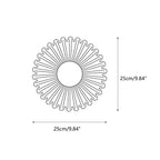 Marenys Modern Ceramic Flower Wall Light