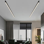 Arisha Ceiling Light Linear Modern LED Black Living Room Metal