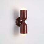 Aria Wall Lamp 2 Flames Modern LED Black Indoor/Hallway