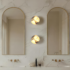 Solid Marble Wall Sconce