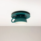 Teyo Modern Ceramic Coffee Cup Ceiling Light Blue/Pink/Yellow