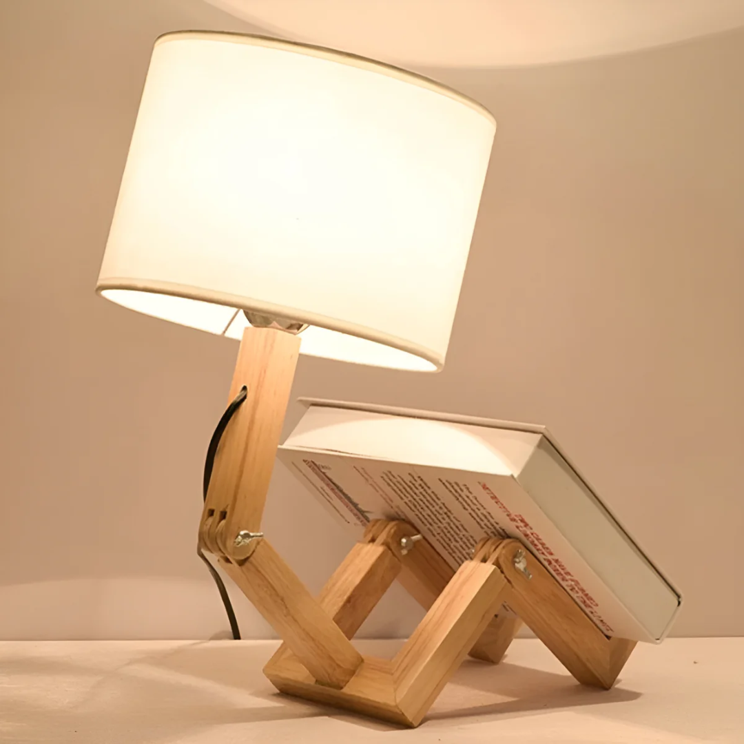 Rilna - Flexible Wooden Table Lamp