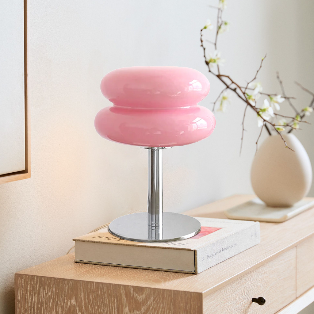 Finn Bauhaus Minimalist Glass Table Lamp