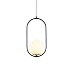 Claudine Bent Brass Pendant Lamp
