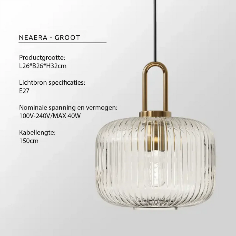 Neaera - Modern Glass Pendant Lamp