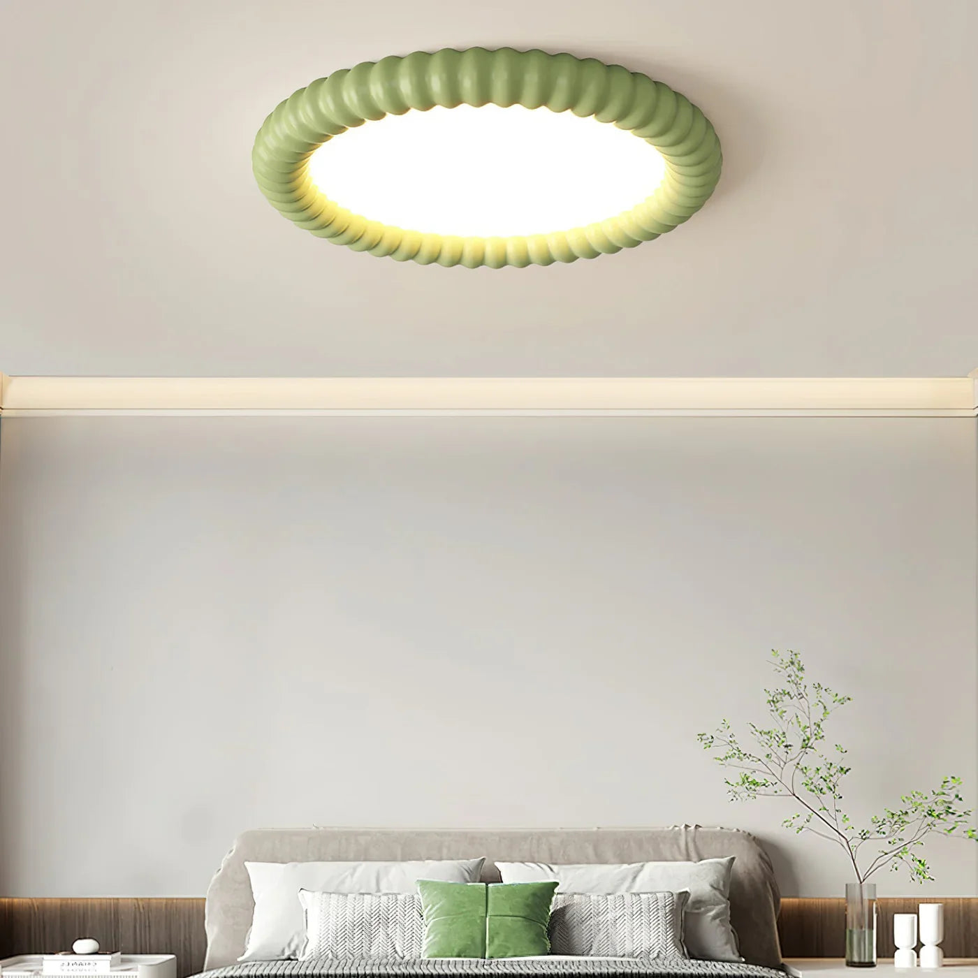 Modern LED Ceiling Lamp with Decorative Frame