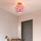 Zyvia - Luxe Glass Flower Ceiling Lamp