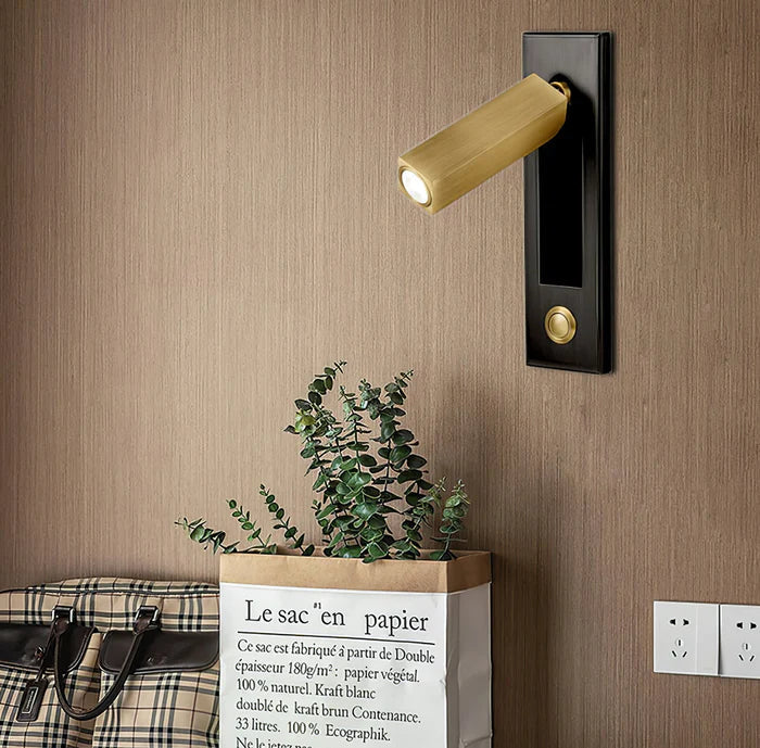 Modern Adjustable Wall Lamp Above Bed