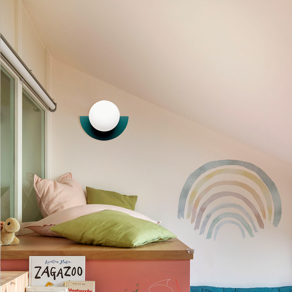 Linus Minimalist Colorful C.Wall Lamp