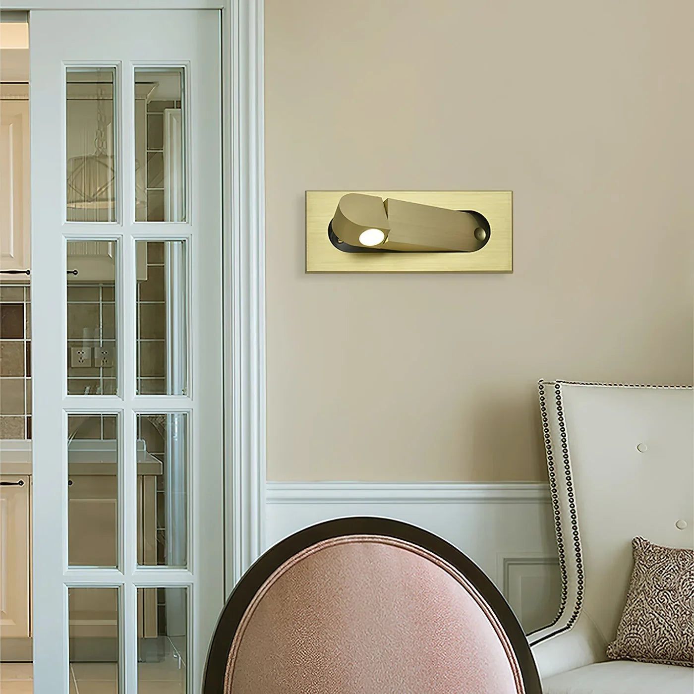 Modern Adjustable LED Wall Lamp for Reading