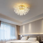 Kristy Pendant Light Hanging Lamp Gold Dining/Living Room Modern Design LED