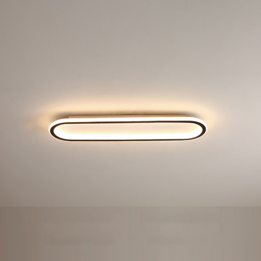 Arisha Ceiling Light Rectangular Black/Gold Bedroom/Living Room