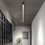 Solin Linear Black Ceiling Light/Wall Light