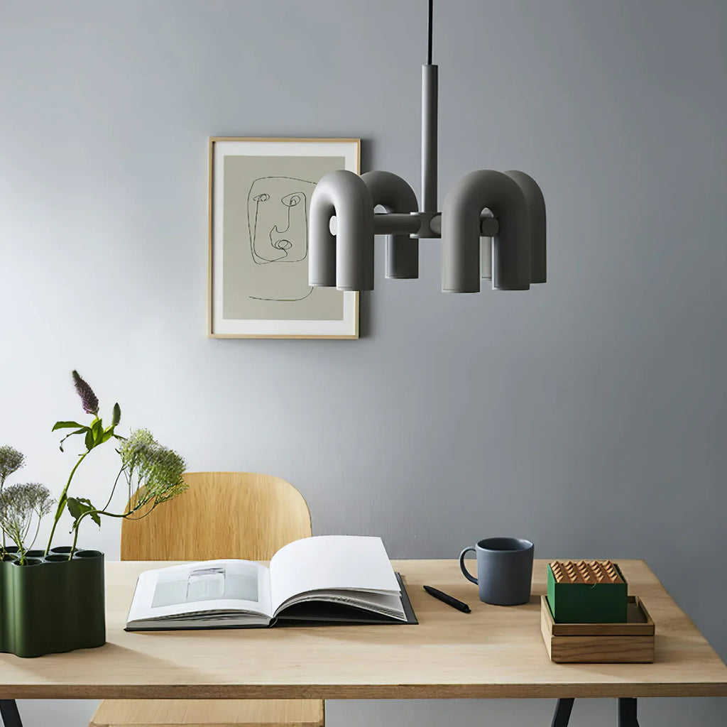 Designer Hanging Lamp with Sculptural Form – Modern Lighting
