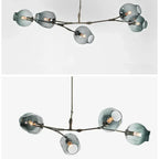Molecular Designer Chandelier 8-Arm – Modern LED Ceiling Lamp