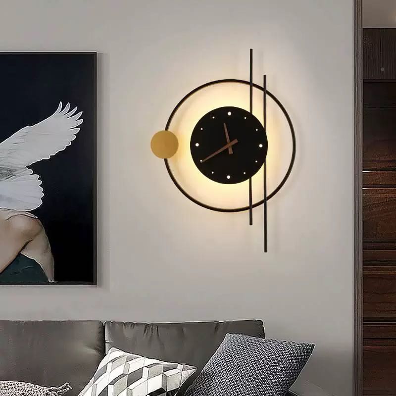 Modern LED Wall Sconce. Bedroom. Black/Gold