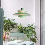 Aria Macaron Shade Pendant Light, 15 Colors