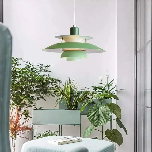 Jojo Suspension Macaron with Lampshade. 15 Colors