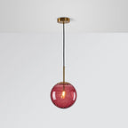 Lexa Modern Metal/Glass Pendant Light