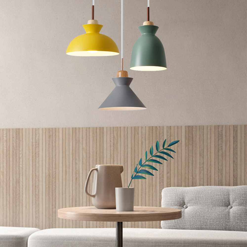 Valarie Scandinavian Wood Pendant Light