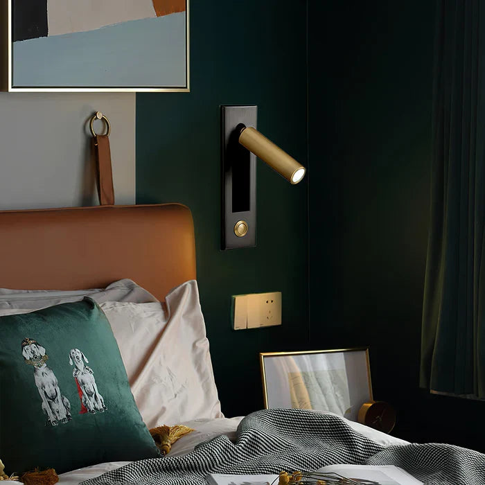 Modern Adjustable Wall Lamp Above Bed