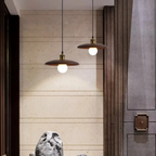Virena - Nordic Minimalist Wooden LED Pendant Lamp