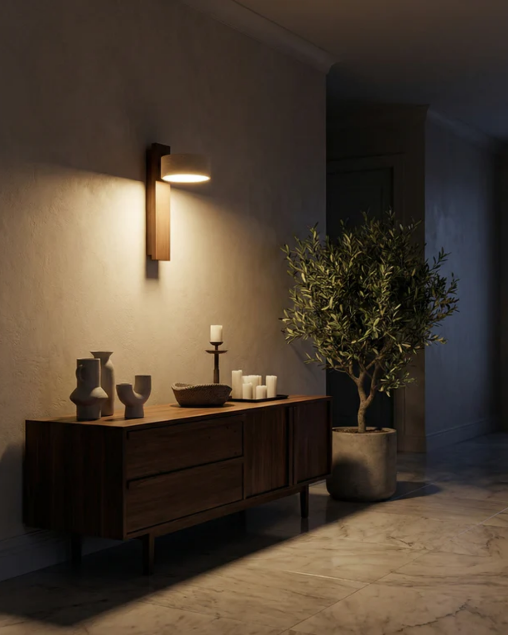 The Travertine Wall