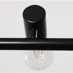 Epoch Vintage LED Chandelier Black Metal Dining/Living Room/Bar