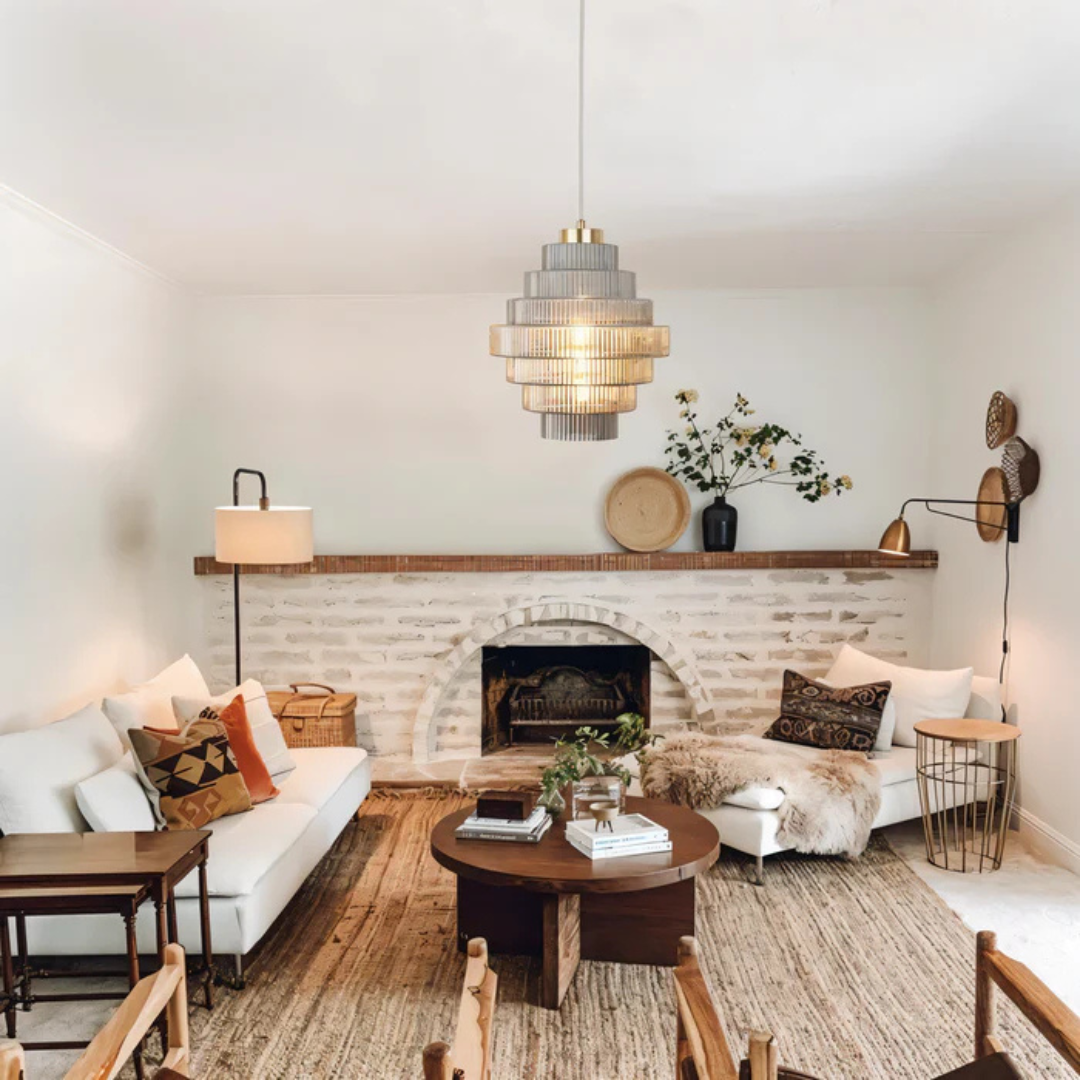 Hebes - Retro Pendant Lamp Glass