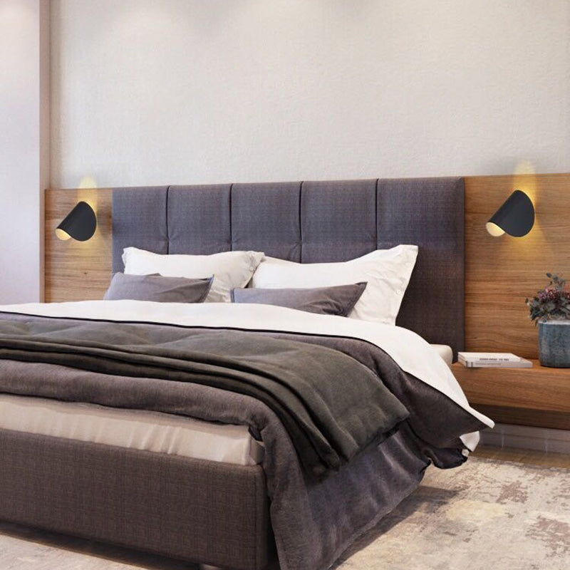 Myra 360° Rotating Wall Sconce. Red/Black/Blue/White. Nightstand/Bedroom