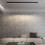 Arisha Ceiling Light Linear Modern LED Black Living Room Metal