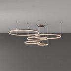 Remi Modern Metal Black/Gold/Coffee Suspension Ring