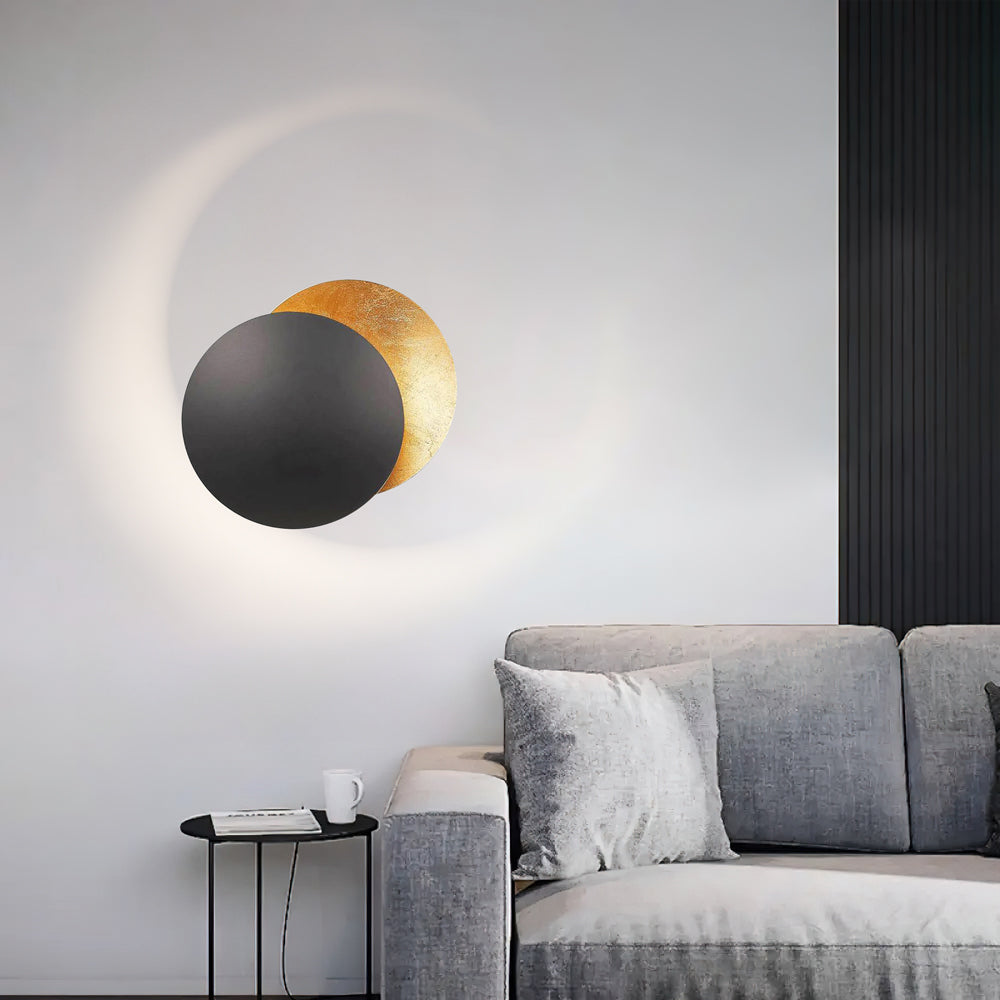 Rothe LED Adjustable Disc Wall Light
