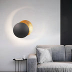 Rothe LED Adjustable Disc Wall Light