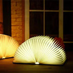 Foldable Book Lamp with Warm LED Light - StoryGlow