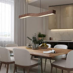 Ylen Nordic Wooden Pendant Light for Living Room