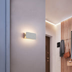 Arisha LED Metal Indoor Wall Lamp Rotatable, White