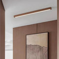 Arisha Modern Linear LED Ceiling Light Wood Bedroom/Living Room