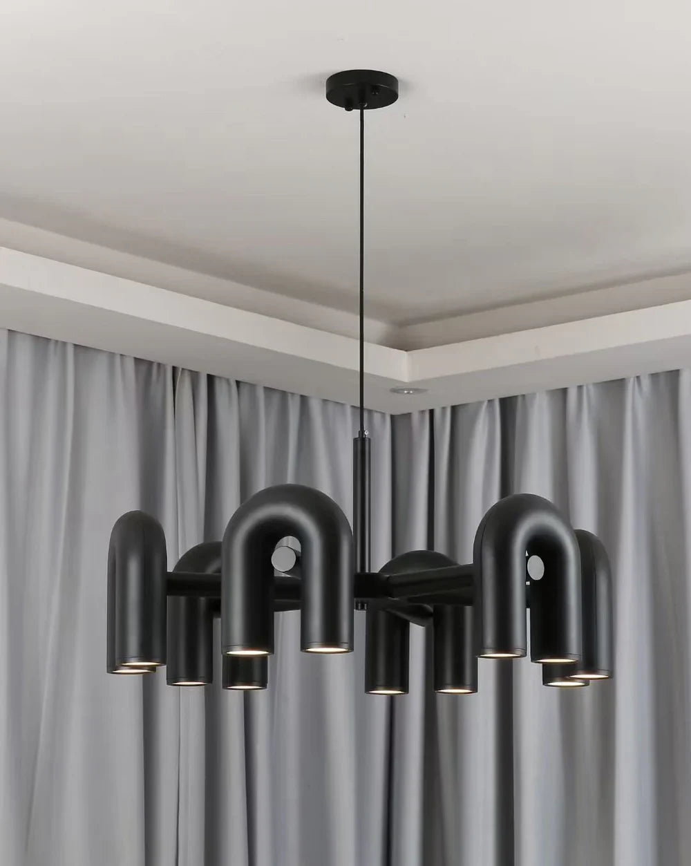 Designer Hanging Lamp with Sculptural Form – Modern Lighting