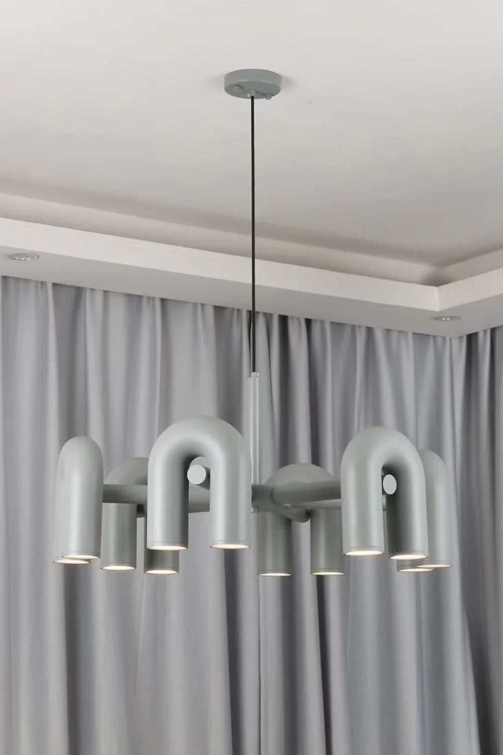 Designer Hanging Lamp with Sculptural Form – Modern Lighting