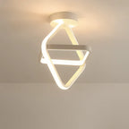 Modern LED Ceiling Light with Double Ring Design - Twilight Rings