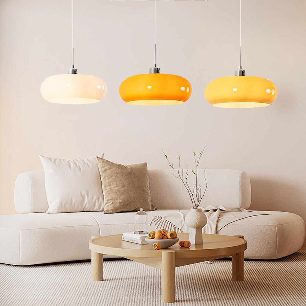Cassian Nordic Bauhaus Glass Pendant Light