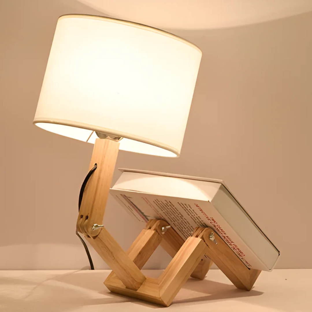 Rilna - Flexible Wooden Table Lamp