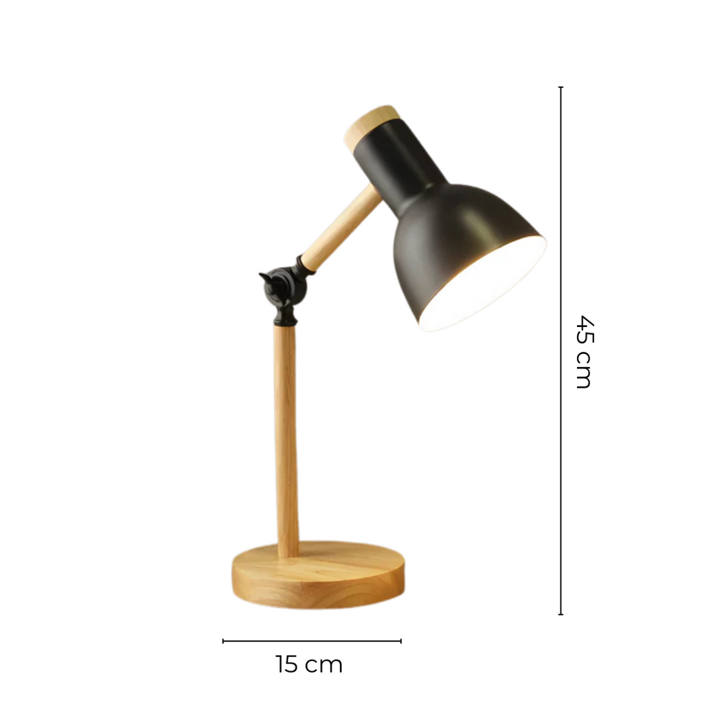 Nord - Adjustable Macaron LED Table Lamp Made of Wood