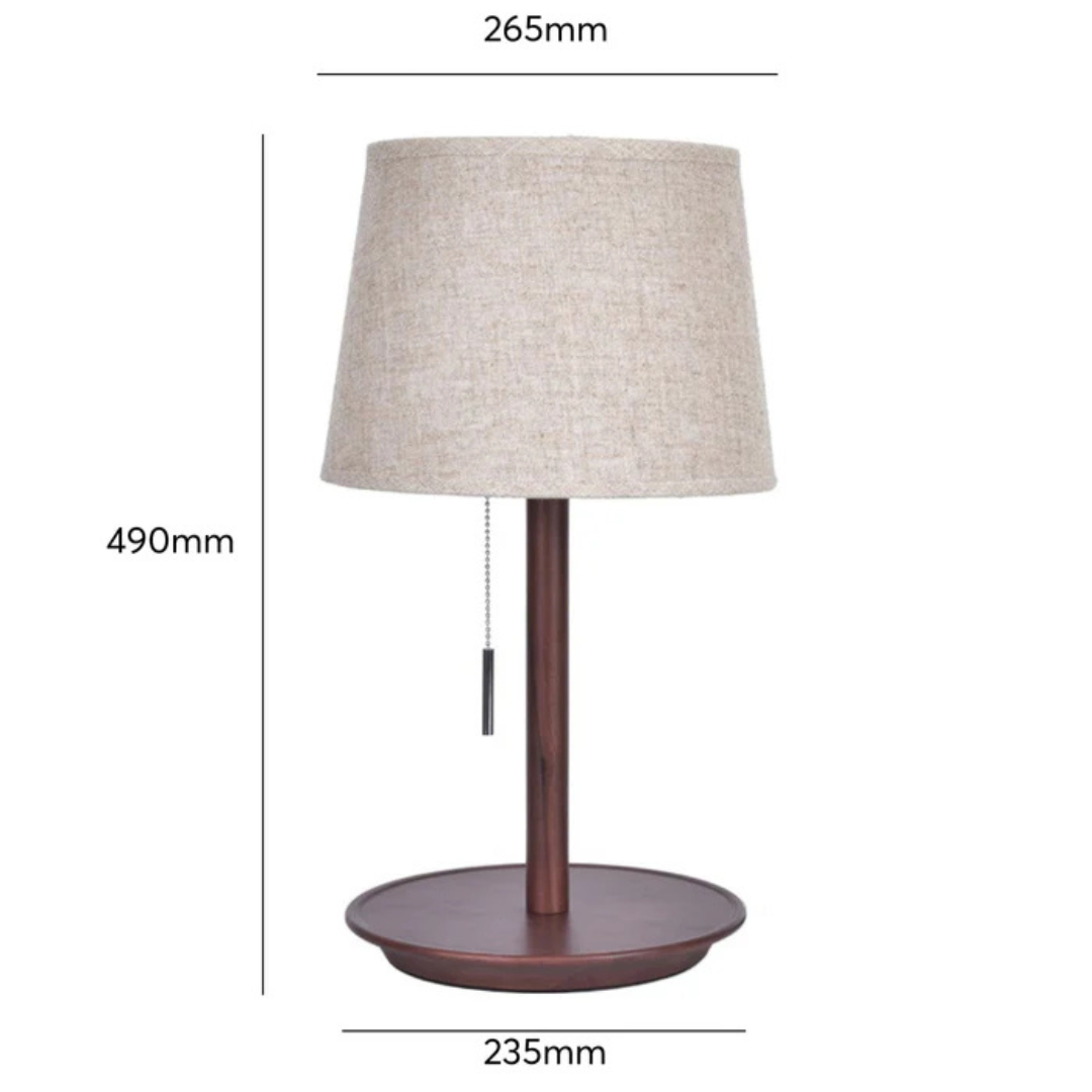 Hemeria - Luxe LED Table Lamp in Scandinavian Design