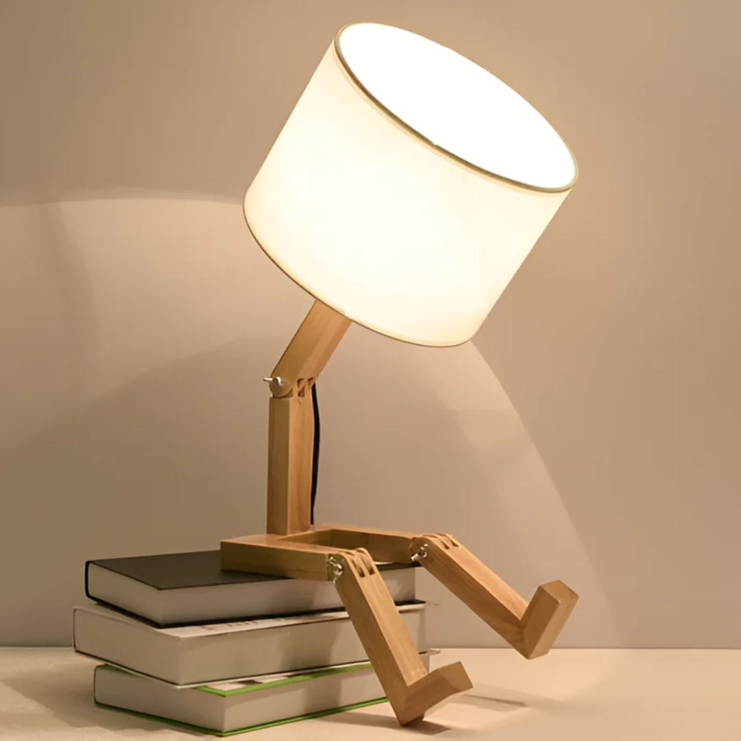 Rilna - Flexible Wooden Table Lamp