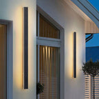 Elune Outdoor LED Wall Sconce Waterproof Minimalist Metal