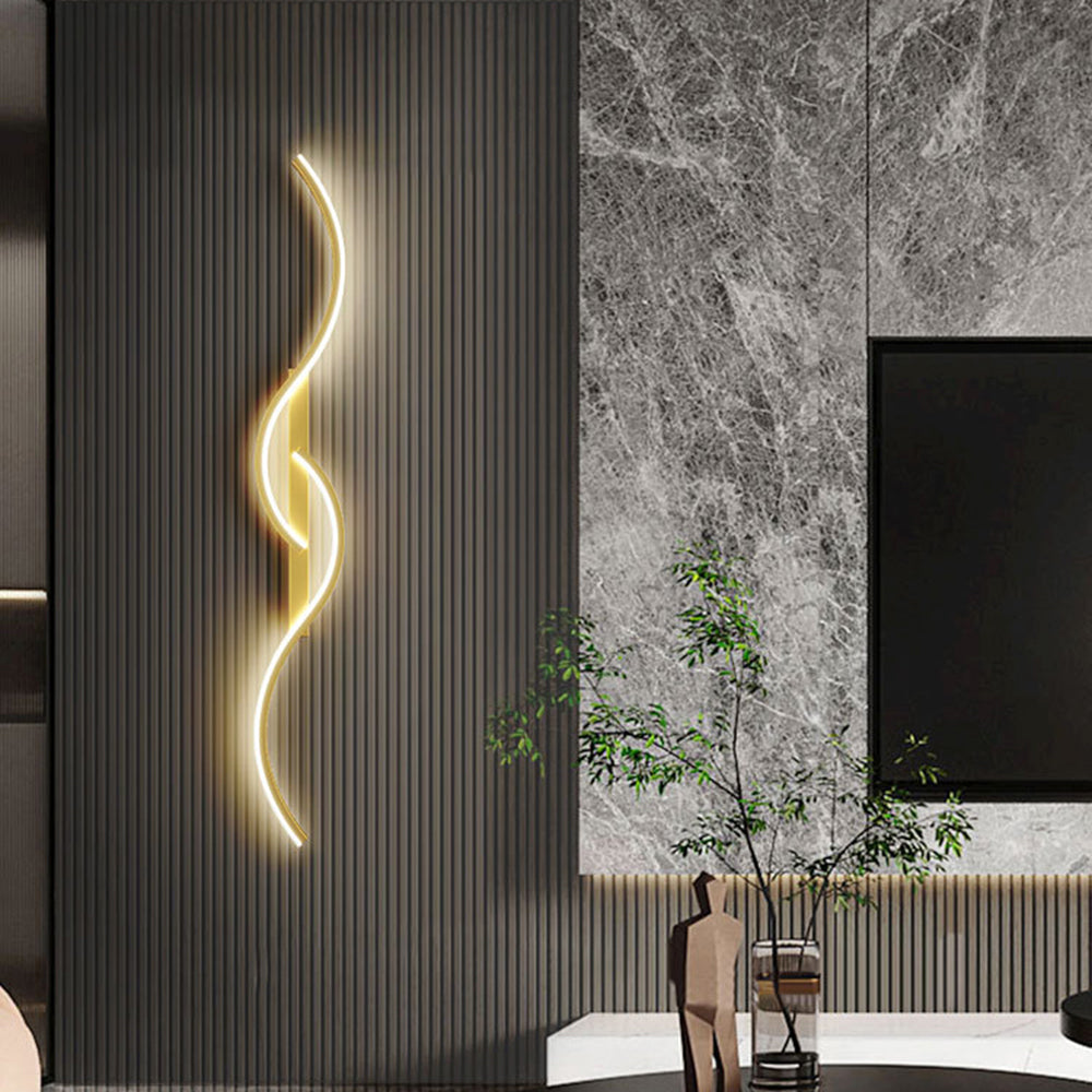 Arisha Modern LED Wall Light Indoor Linear Black/White