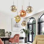 Milo Modern Colored Irregular Suspension